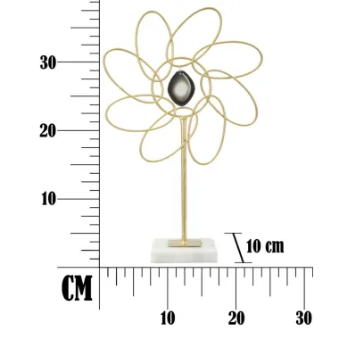 Dekoracja Glam Daisy 24x10x37,5 cm MIN 2